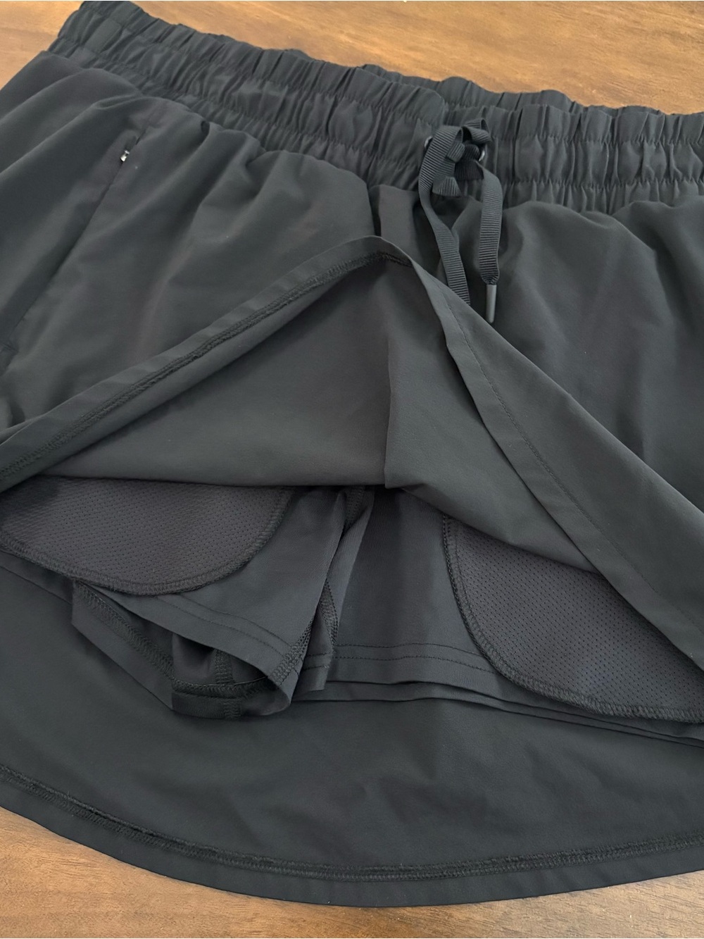 All In Motion Women’s XXL Black Skort Skirt Athletic Pockets Golf Tennis - Picture 5 of 7
